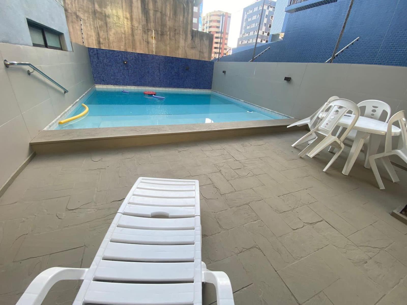 Praia De Ponta Verde Em Frente Ao Tropico Hotel Com Garagem, Wi-Fi, Lavadora - Apto703 Maceio  Exterior photo